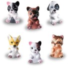 Coleção My Beautiful Pet Dog Collection 10cm Brinquedo Infantil Miniatura Cachorrinhos Sortidos para Crianças e Colecionadores