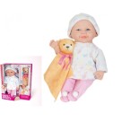 Boneca Collection Baby Reborn Urso Naninha 37cm Boneca Realista Soft Brinquedo Infantil Educativo