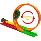Pista de Carrinho Super Looping Simples Pica-Pau Infantil com Looping Divertido 29,5x52,5x11cm