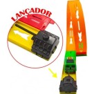Pista de Carrinho Super Looping Simples Pica-Pau Infantil com Looping Divertido 29,5x52,5x11cm