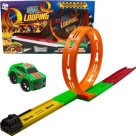 Pista de Carrinho Super Looping Simples Pica-Pau Infantil com Looping Divertido 29,5x52,5x11cm