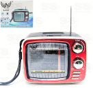 RÁDIO AD-078 LTOMEX PORTÁTIL FM/AM COM USB E CARTÃO DE MEMÓRIA