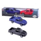 Caminhonete Pick-Up Rangers c/2 Kit com 2 Carrinhos Brinquedo Infantil Veículos de Aventura Resistentes para Crianças