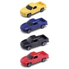 Caminhonete Pick-Up Rangers c/2 Kit com 2 Carrinhos Brinquedo Infantil Veículos de Aventura Resistentes para Crianças