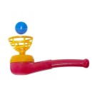 Cachimbo de Sopro com Bolinha Colorida Infantil Brinquedo Educativo para Festas, Lembrancinhas e Coordenação Motora