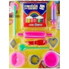 Brinquedo Infantil Cartela Massinha Confeitaria Pica-Pau Segura e Atóxica