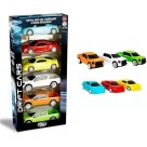 Pick Up Drift Cars Infantil com 6 Carros de Corrida Brinquedo Resistente