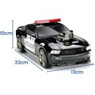 Carro Legends Police Action Brinquedo Infantil Colecionável Veículo de Polícia 25cm