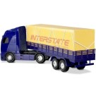 Caminhão Interstate Carga Seca Brinquedo Infantil Educativo Veículo de Transporte Resistente