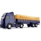 Caminhão Interstate Carga Seca Brinquedo Infantil Educativo Veículo de Transporte Resistente