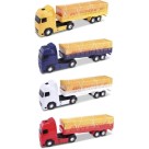 Caminhão Interstate Carga Seca Brinquedo Infantil Educativo Veículo de Transporte Resistente