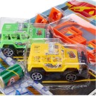 AutoPosto Infantil Pica-Pau com 10 Peças Brinquedo Educativo de Montar com Carrinhos e Acessórios