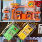 AutoPosto Infantil Pica-Pau com 10 Peças Brinquedo Educativo de Montar com Carrinhos e Acessórios