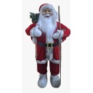 Papai Noel Nórdico Luxo 90cm Decoração Natalina Premium Elegante para Casa e Loja