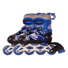 Patins In Line Feminino c/ Rodas de Luz LED Ajustável 35-38 Confortável e Seguro para Patinação