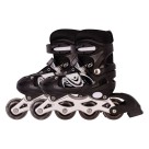 Patins In Line Feminino c/ Rodas de Luz LED Ajustável 35-38 Confortável e Seguro para Patinação