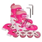Patins In Line Feminino Esportivo Tam 31-34 Ajustável Brinquedo de Diversão e Lazer