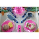Cartela Kitchen Set Brinquedo Infantil Utensílios de Cozinha Educativos