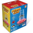 Jogo Puxou Caiu Pais e Filhos com Palitos, Bolinhas e Roleta – Brinquedo Educativo de Habilidade e Diversão em Família