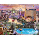 Quebra-cabeça Las Vegas 1000 Peças Pais & Filhos – Puzzle Educativo em Papel Cartão de Alta Definição
