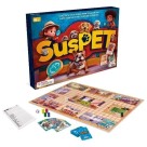Jogo de Tabuleiro Suspet – Mistério Infantil Educativo com Cartas, Pinos e Dado