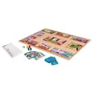 Jogo de Tabuleiro Suspet – Mistério Infantil Educativo com Cartas, Pinos e Dado