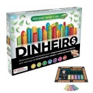 Jogo Administrando o Seu Dinheiro Pais & Filhos – Tabuleiro Educativo de Educação Financeira com Roleta, Dado, Fichas e Dinheiro de Brincar
