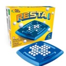 Jogo Resta Um Pais & Filhos – Brinquedo Educativo de Estratégia e Raciocínio Lógico para Crianças e Adultos