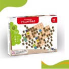 Formando Palavras 140 Peças Brinquedo Educativo Infantil Didático para Alfabetização e Aprender a Ler
