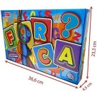 Jogo da Forca 2 a 4 Jogadores Brinquedo Educativo Infantil Didático para Aprender Palavras, Ortografia e Raciocínio Lógico