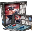 Jogo Batalha Naval Brinquedo Educativo Infantil Tabuleiro de Estratégia para 2 Jogadores com Peças Resistentes