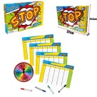 Jogo Stop 2 a 4 Jogadores – Brinquedo Educativo que Estimula Raciocínio, Criatividade e Memória