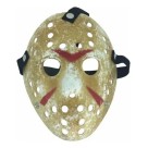 Acessório Kit Halloween — Máscara de Terror Jason + Motosserra Plástica 40cm Fantasia