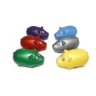 Cofre Porco Médio – Cofrinho Decorativo em Plástico Colorido