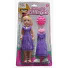 Boneca Troca de Roupa com Acessórios 4 Peças – Brinquedo Infantil Educativo para Meninas