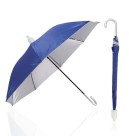 Guarda-Chuva Colorido com Copo e Cabo Curvo 8 Varetas 59cm Resistente e Compacto para Proteção em Dias de Chuva