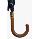 Guarda-Chuva Colorido Cabo Curvo 8 Varetas 70cm Grande Resistente e Confortável para Proteção em Dias de Chuva