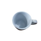 Caneca Reta 300ml de Porcelana Branca Resistente – Ideal para Café, Chá, Uso Diário, Lembranças e Personalização