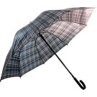 Guarda-Chuva Portaria Estampado Cabo Curvo 8 Varetas Duplas 75cm Resistente e Elegante para Máxima Proteção em Dias de Chuva
