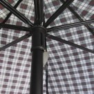 Guarda-Chuva Portaria Estampado Cabo Curvo 8 Varetas Duplas 75cm Resistente e Elegante para Máxima Proteção em Dias de Chuva