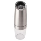 Moedor de Temperos Automático Inox e Vidro 20,3cm – Sal e Pimenta