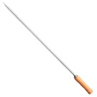 Espeto Coração 95cm Alumínio Resistente Leve e Durável para Churrasco Profissional e Doméstico