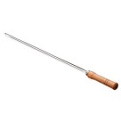 Espeto Simples 85cm Zincado Resistente Leve e Durável para Churrasco Doméstico e Profissional