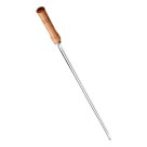 Espeto Simples 85cm Zincado Resistente Leve e Durável para Churrasco Doméstico e Profissional
