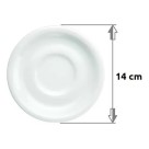 Xícara de Porcelana 200ml Terramada c/ Pires – Elegância e Qualidade para Chá da Tarde e Mesa Posta