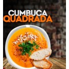 Cumbuca Quadrada Pequena 350ml Porcelana Branca Terramada Uso Residencial e Profissional