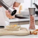 Moedor Manual de Pimenta e Temperos – Compacto em Plástico e Metal