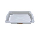 Caixa Retangular Multiuso 7 Litros Branca Sem Tampa Rischioto 47x27x7,5cm Organização e Armazenamento