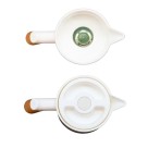 Garrafa Térmica 1L Off White – Plástico Resistente, Moderna e Super Prática