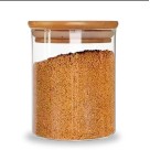 Pote Hermético de Vidro 250ml – Ideal p/ Temperos, Especiarias, Café e Grãos